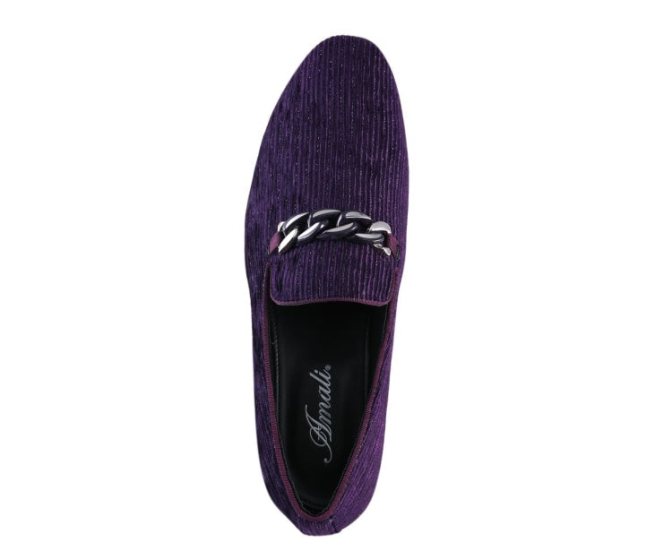 
                      
                        Amali Cyrus purple velvet shoes top
                      
                    
