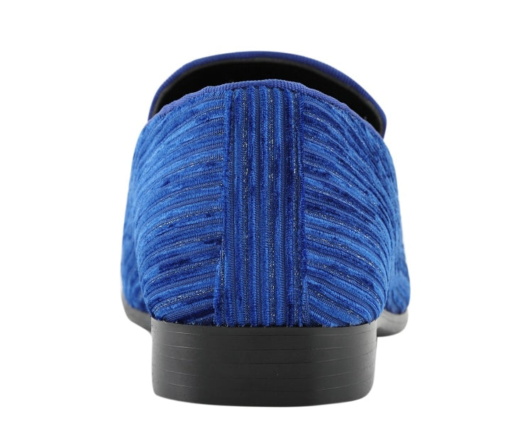 
                      
                        Amali Cyrus royal blue velvet shoes back
                      
                    