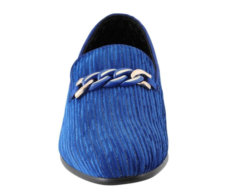 
                      
                        Amali Cyrus royal blue velvet shoes front
                      
                    
