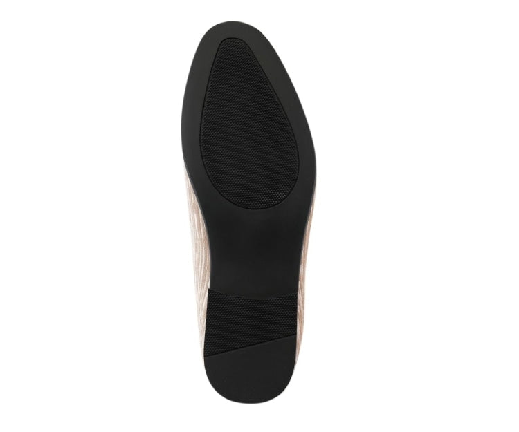 
                      
                        Amali Cyrus tan velvet shoes sole
                      
                    