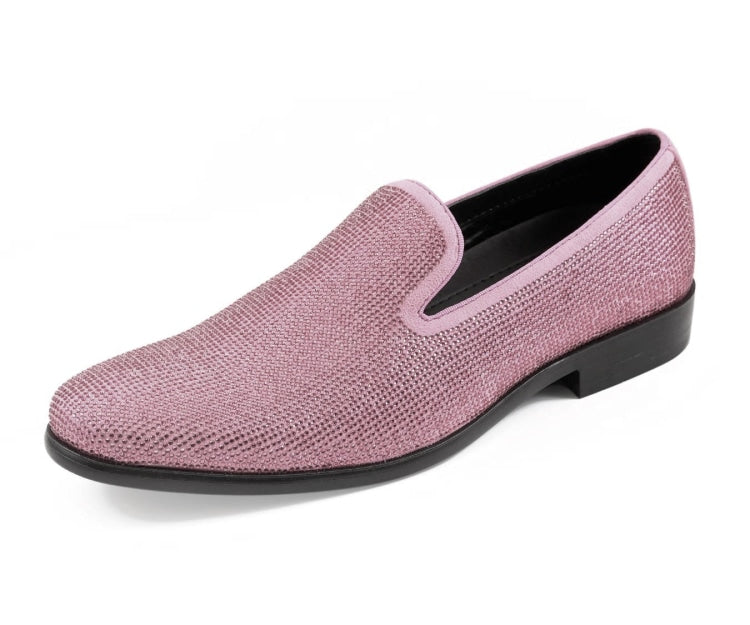 Amali Dazzle pink sparkly loafers main