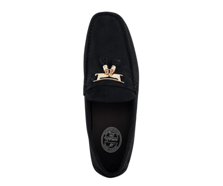 
                      
                        Amali Dyer black driving shoes top
                      
                    