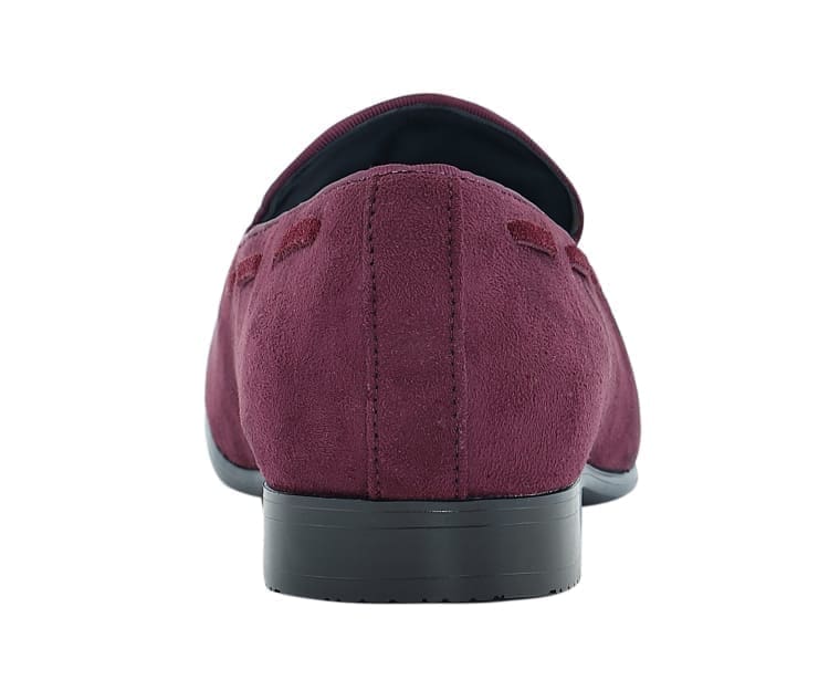 
                      
                        Amali Emperor burgundy tassel loafers back
                      
                    