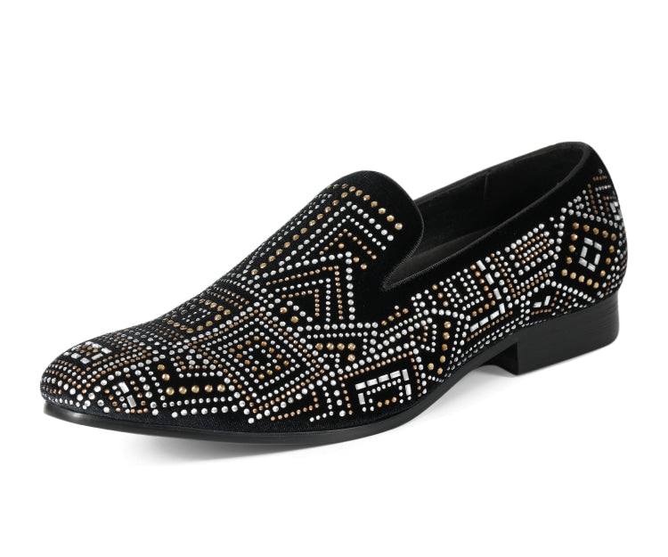 
                      
                        Amali Enzo black slip on loafers main
                      
                    