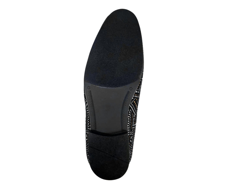 
                      
                        Amali Enzo black slip on loafers sole
                      
                    