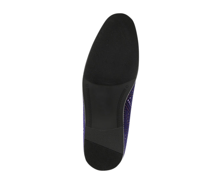 
                      
                        Amali Enzo purple slip on loafers sole
                      
                    