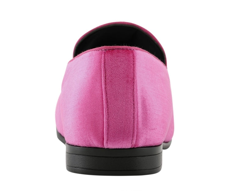 
                      
                        Amali Fabio fuchsia loafers back
                      
                    