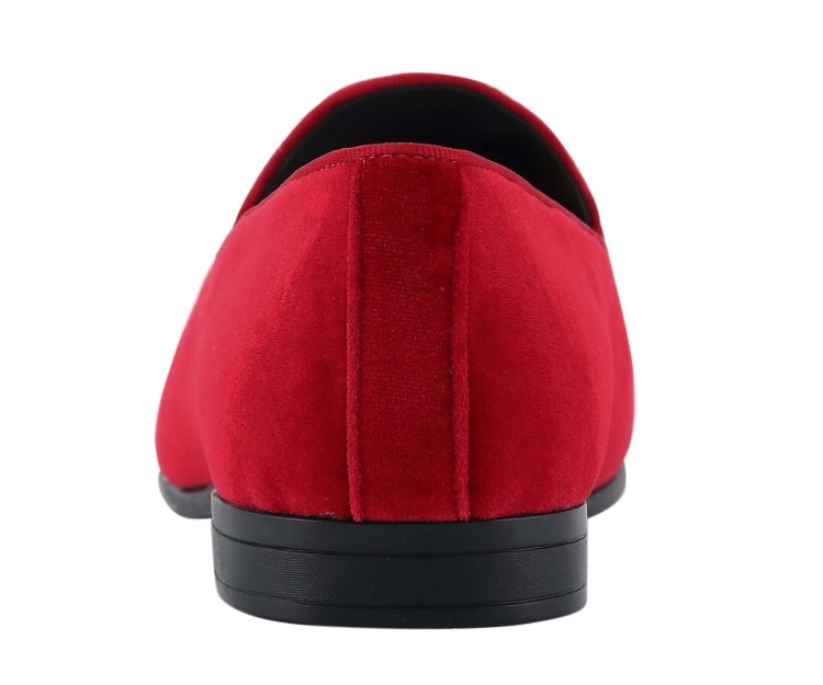 
                      
                        Amali Fabio red loafers back
                      
                    