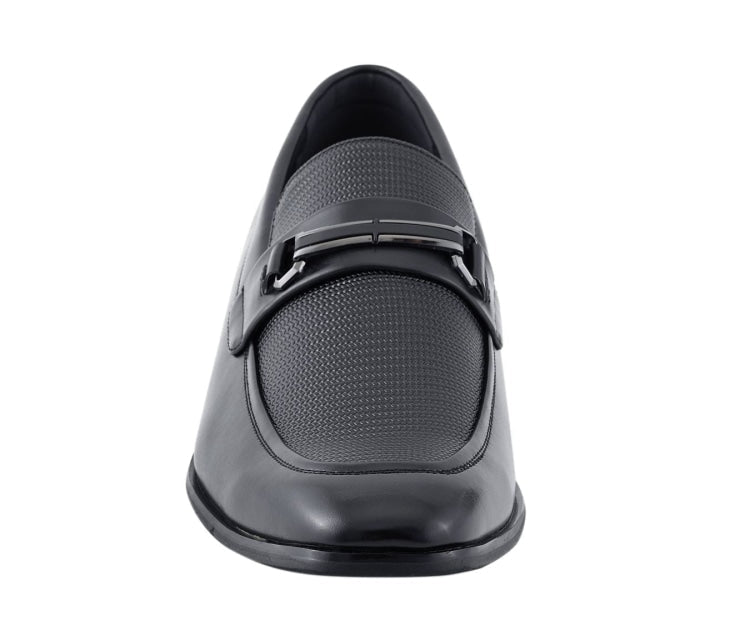
                      
                        Amali Gerald black bit loafers front
                      
                    