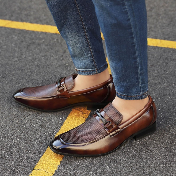 Amali Gerald brown bit loafers life