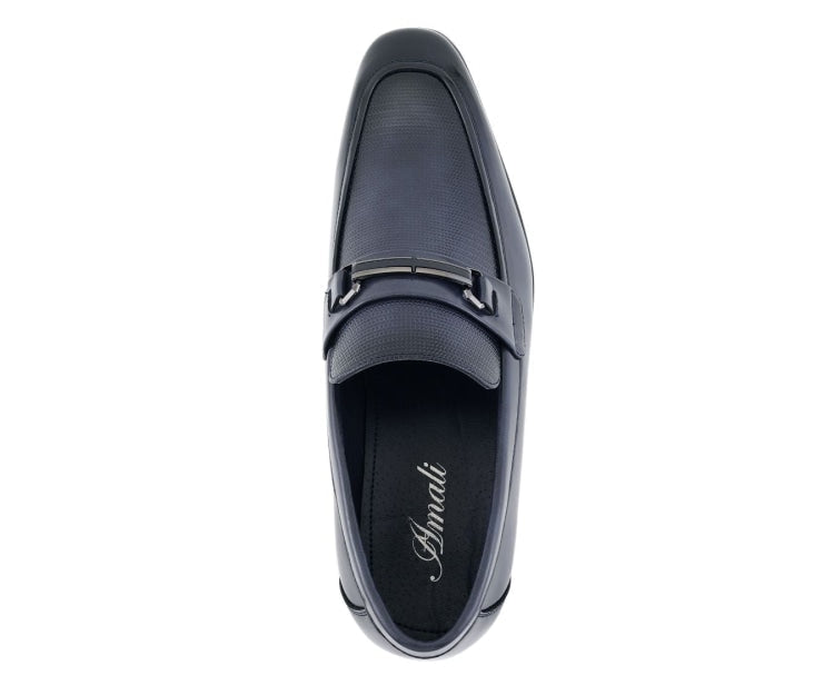 
                      
                        Amali Gerald navy bit loafers top
                      
                    