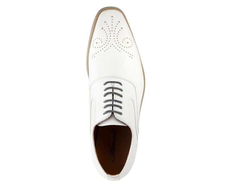 
                      
                        Amali Gideon white oxford sneakers top
                      
                    