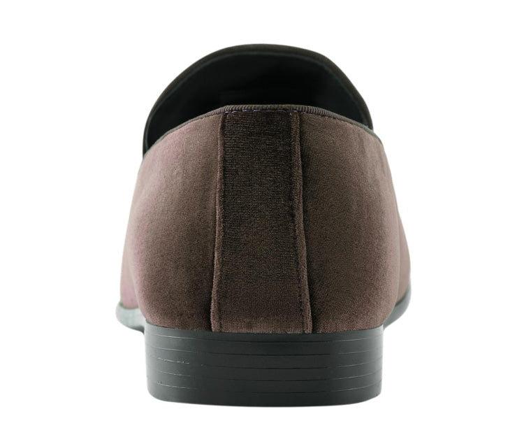 
                      
                        Amali Harrison brown horsebit loafers​ back
                      
                    