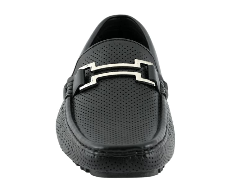 
                      
                        Amali Harry2 black driving shoes front
                      
                    