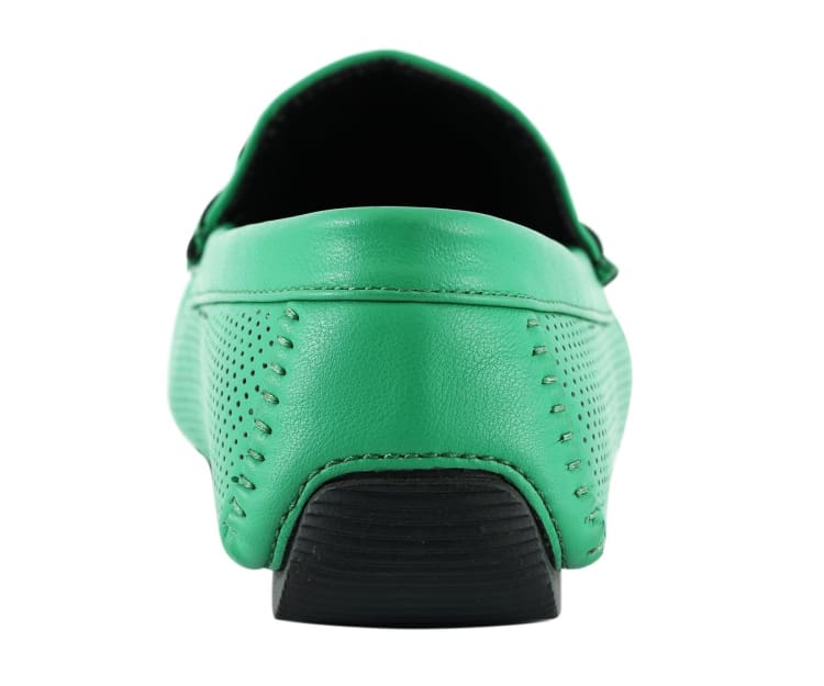 
                      
                        Amali Harry2 green driving shoes back
                      
                    