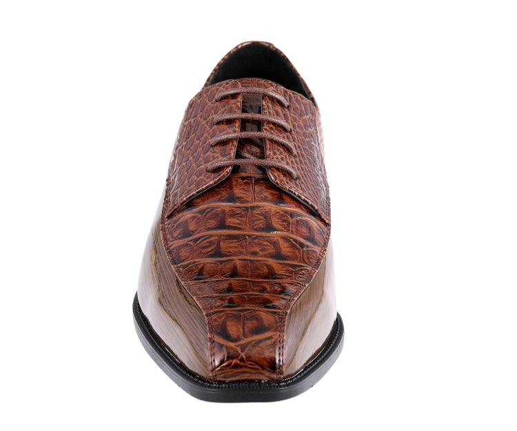 
                      
                        Amali Harvey brown oxford shoes front
                      
                    