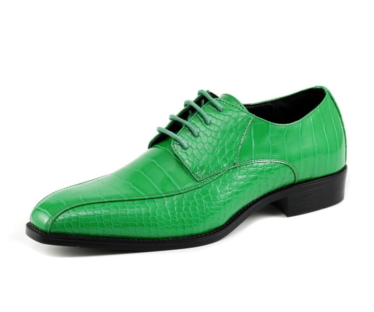 
                      
                        Amali Harvey green oxford shoes main
                      
                    