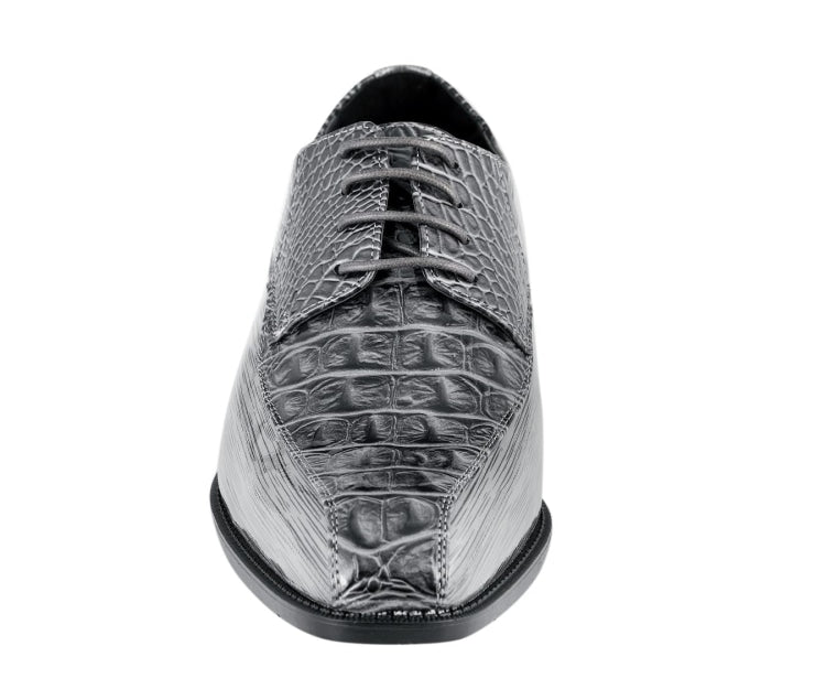 
                      
                        Amali Harvey grey oxford shoes front
                      
                    