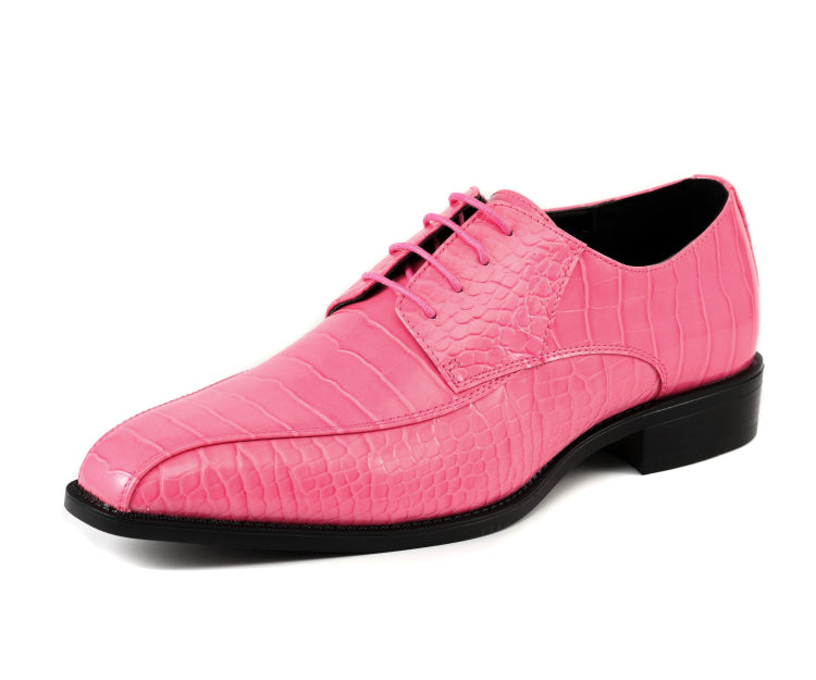 Amali Harvey hot pink oxford shoes main
