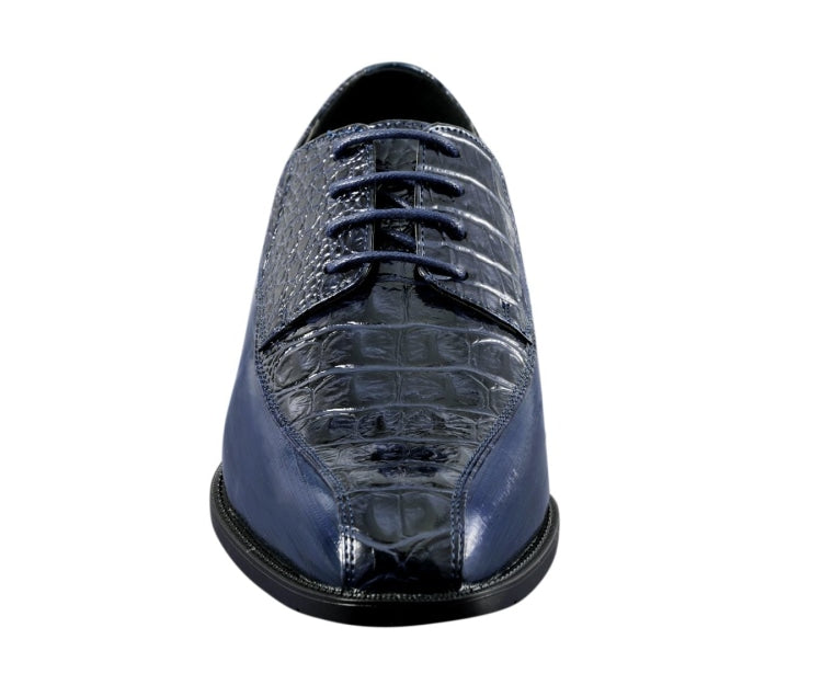 
                      
                        Amali Harvey navy blue oxford shoes front
                      
                    