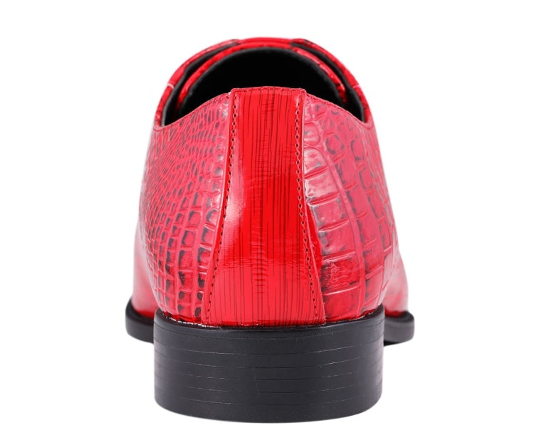 
                      
                        Amali Harvey oxford red shoes back
                      
                    