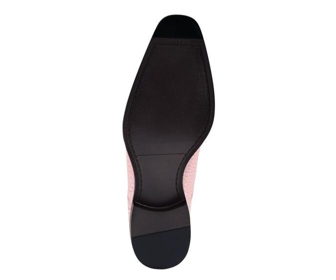 Pink Oxford Shoes | Mens Alligator Print