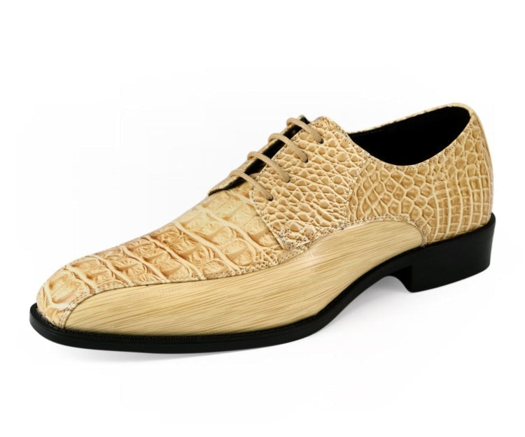 Amali Harvey taupe oxford shoes main