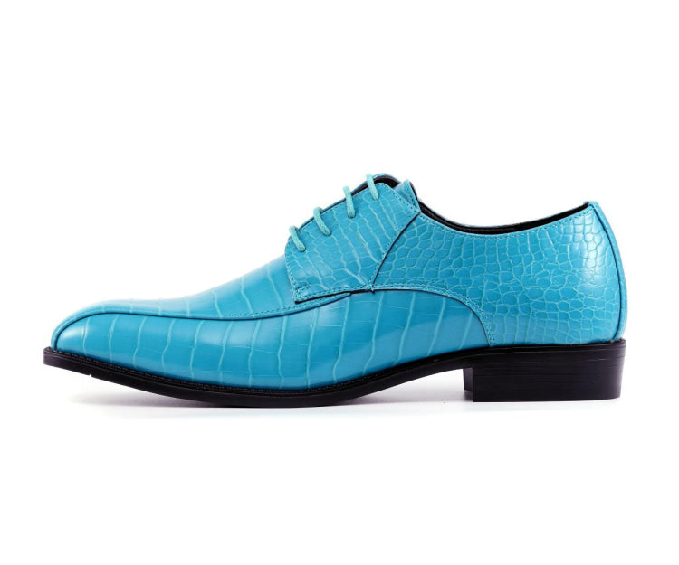 
                      
                        Amali Harvey turquoise oxford shoes side
                      
                    