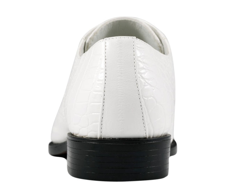 
                      
                        Amali Harvey white oxford shoes back
                      
                    