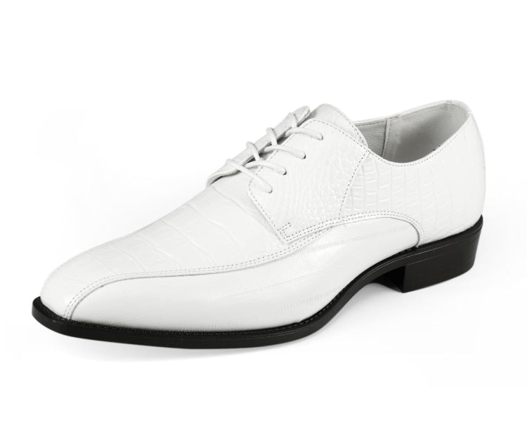Amali Harvey white oxford shoes main