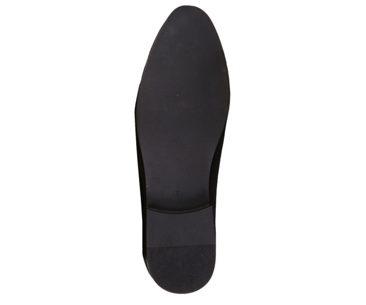 
                      
                        Amali Heath black smoking slippers sole
                      
                    