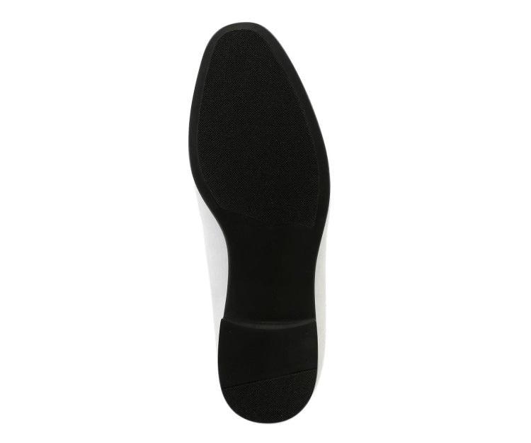 
                      
                        Amali Heath white smoking slippers sole
                      
                    