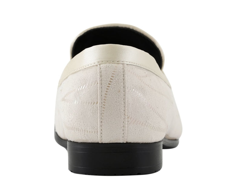 
                      
                        Amali Hector beige loafers with bit back
                      
                    