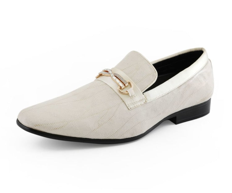 
                      
                        Amali Hector beige loafers with bit main
                      
                    