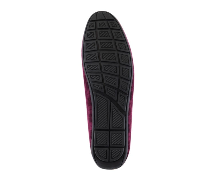 
                      
                        Amali Jace burgundy driving shoes sole
                      
                    
