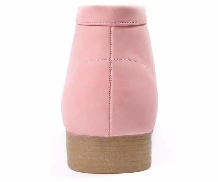 
                      
                        Amali Jason2 pink chukka boots back
                      
                    