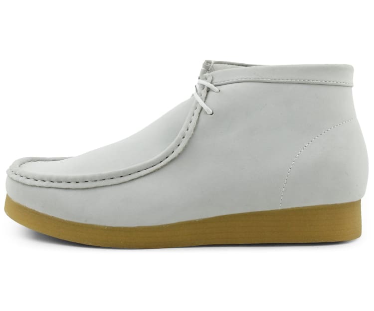 
                      
                        Amali Jason2 white chukka boots side
                      
                    