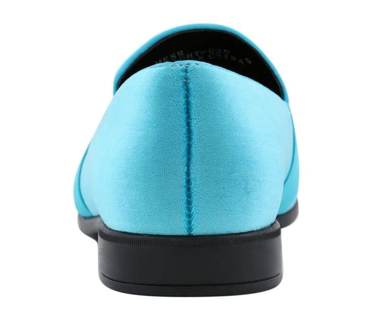 
                      
                        Amali Knight turquoise smoking slippers back
                      
                    