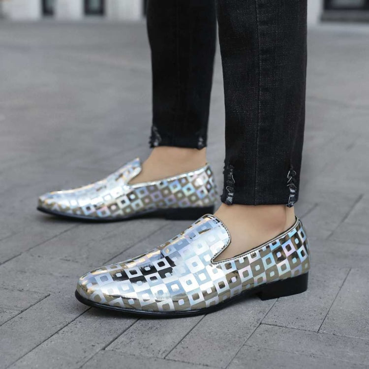 Amali Kodiak silver loafers life