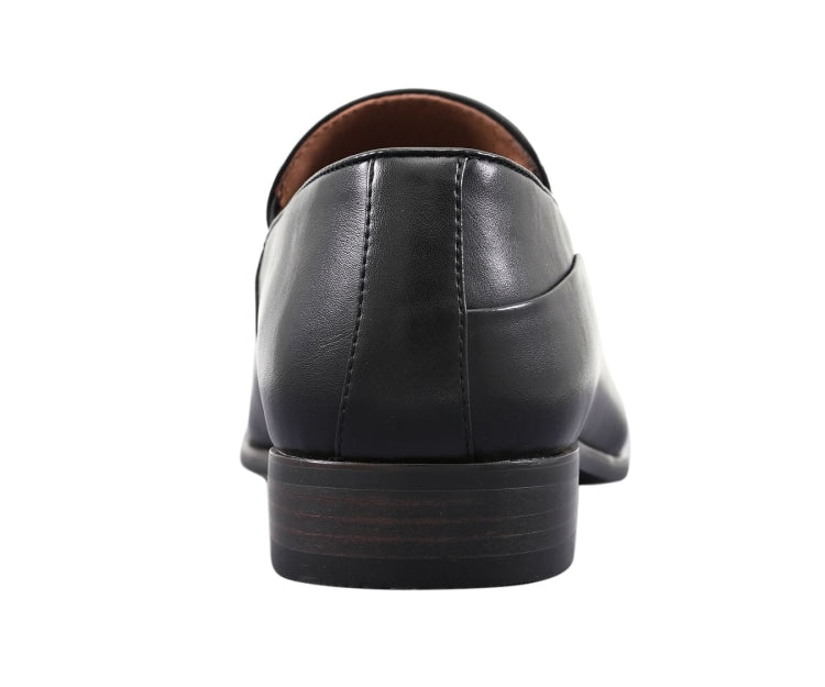 
                      
                        Amali Kurt black tassel loafers back
                      
                    