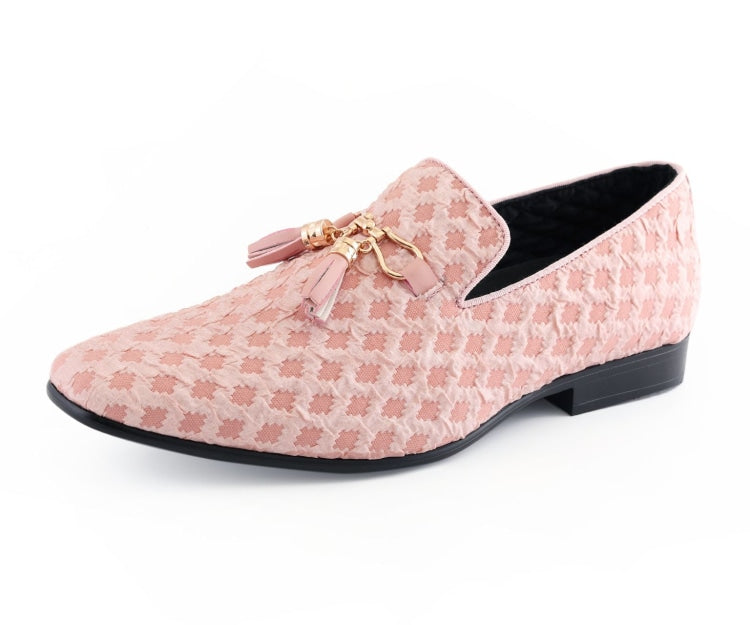 Amali Lance pink tassel loafers​ main