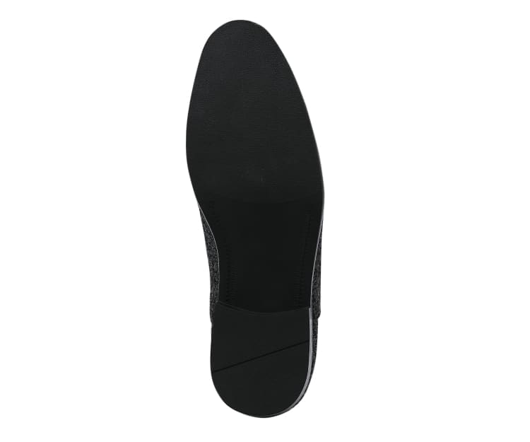 
                      
                        Amali Lawrence black glitter oxfords sole
                      
                    