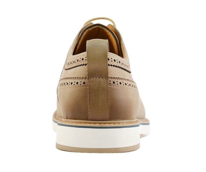 
                      
                        Amali Lian taupe hybrid oxford shoes back
                      
                    