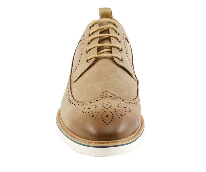 
                      
                        Amali Lian taupe hybrid oxford shoes front
                      
                    