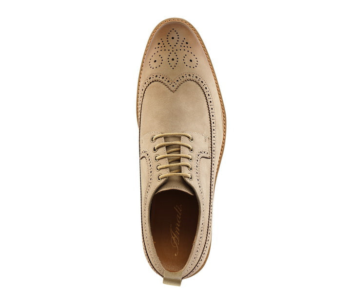 
                      
                        Amali Lian taupe hybrid oxford shoes top
                      
                    