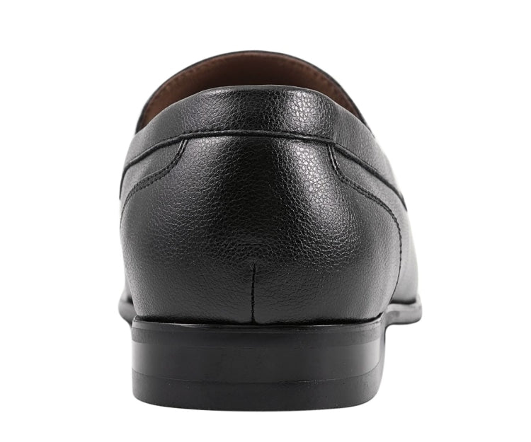 
                      
                        Amali Marco mens black loafers back
                      
                    