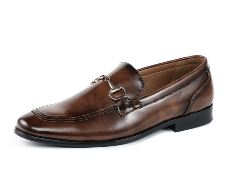 Amali Marco mens brown loafers​ main