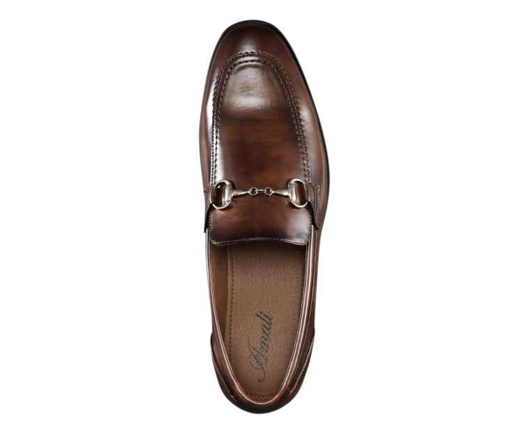 
                      
                        Amali Marco mens brown loafers​ top
                      
                    