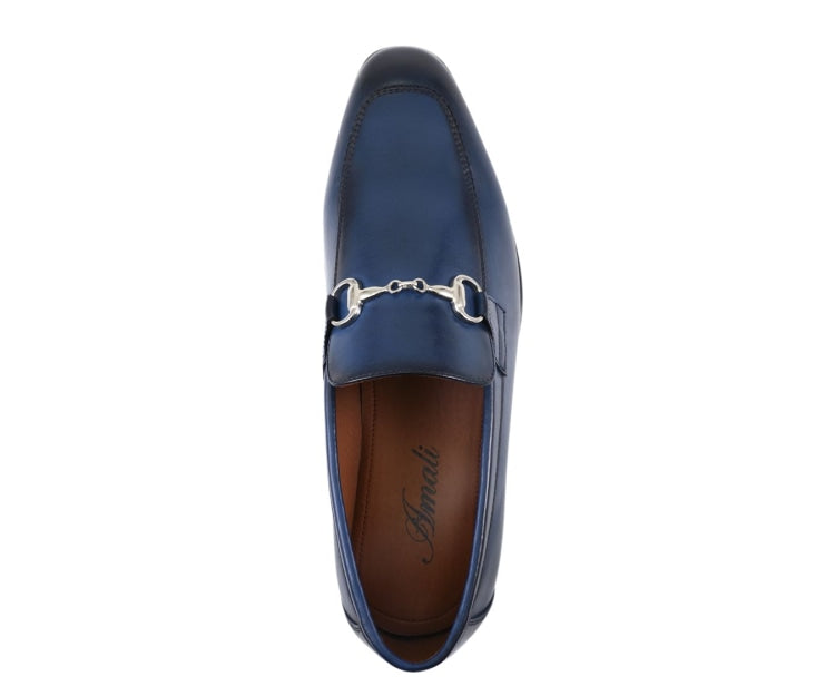 
                      
                        Amali Marco mens navy loafers top
                      
                    