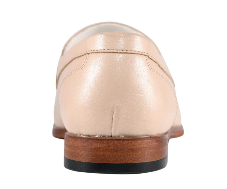 
                      
                        Amali Marco mens taupe loafers back
                      
                    